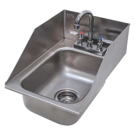 Sink,Counter Top Drop-In,10x14x5,20g