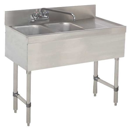 18 W X 36 L X Splash Mount (Faucet), Utility Sink And Laundry Tub