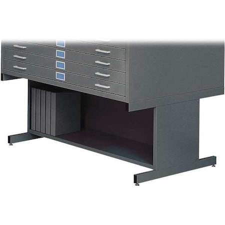 High Base For 4998BLR Flat File,Black