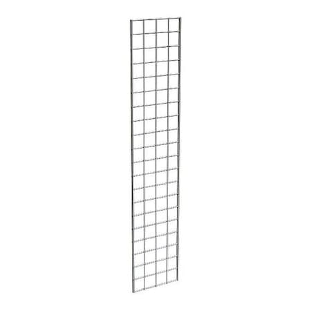 Wire Grid Panel 1 Ft. X 5 Ft., Chrome, 3PK