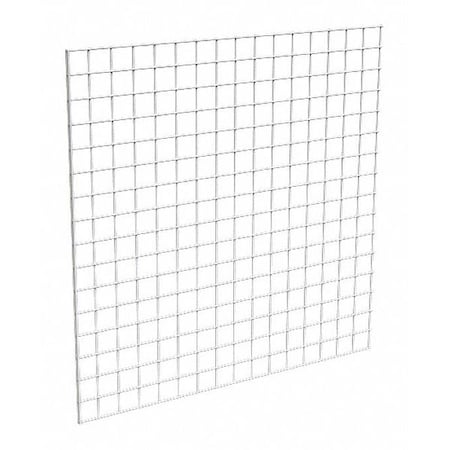 White Grid Panel,4 Ft. X 4 Ft.,3PK