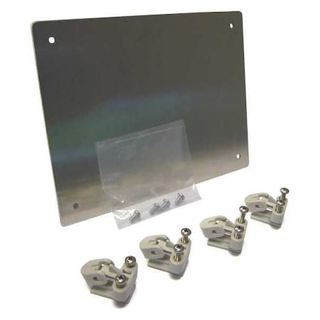 Swing Panel Kit For Polycarb Encl,12x10