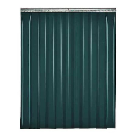 Welding Strip Curtain,Green,10 W X 8 H