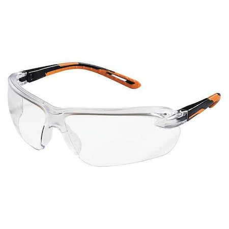 Safety Glasses, Clear Scratch-Resistant