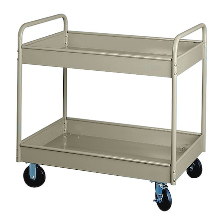 Stock Cart, 2 Shlv 800Lb Cap,30x16x36,PY