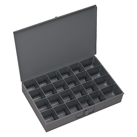 Large, 24 Opening, Compartment Box For Small Parts Storage