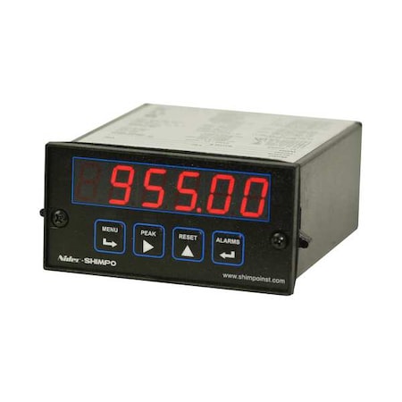 RTD Panel Meter,LowPwr,Contact/Sig/RS232