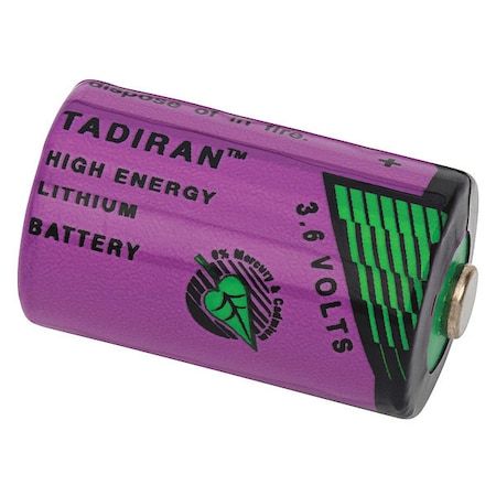 Battery 3.6 Volt Lithium Tadiran Back Up Power Battery