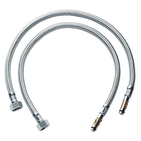 Universal Pressure Hose Starlight Chrome