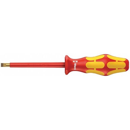 Insulated Slotted Screwdriver 9/64 In Round