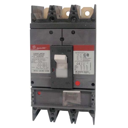 Molded Case Circuit Breaker, 225 A, 600V AC, 2 Pole, Bolt On Panelboard Mounting Style, TJJ Series