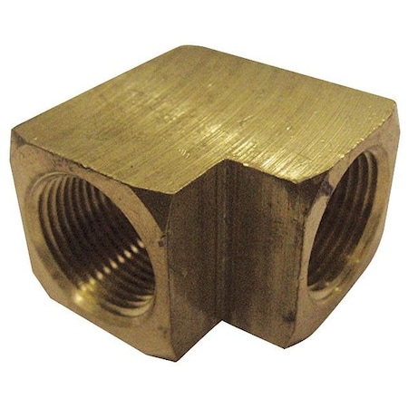 Brass 90 Degrees Female Elbow, FNPT, 1/2 Pipe Size