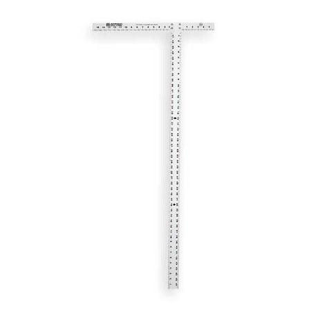 Drywall T Square,Fixed,47 7/8 In,Alum