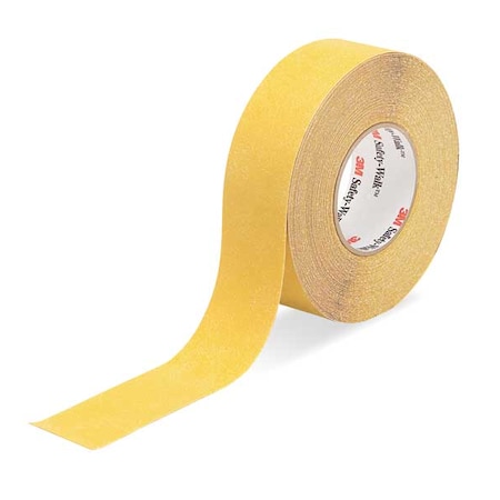 Anti-Slip Tape,Yellow,60ft.Lx1inH
