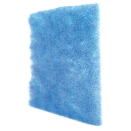 36 X 48 X 3/4 Polyester Air Filter Pad MERV 7, Blue/White