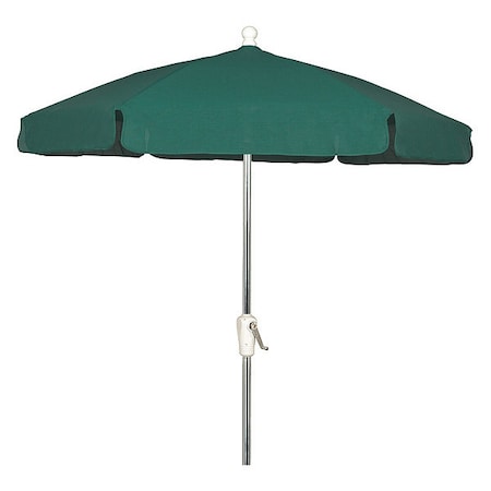 Garden Umbrella Crank Ba,Green,7.5 Ft.