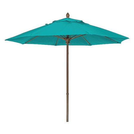 Mrkt Umbrella 8Rib PushUp Cb,Aruba,7.5Ft