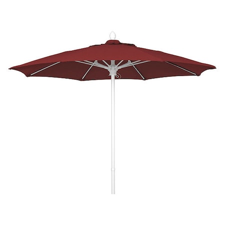 Market Umbrella 8Rib Push Up,Burgundy,7.5 Ft.