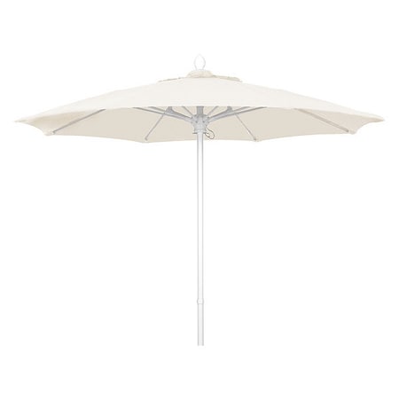 Market Umbrella 8Rib Push Up,Natural,7.5 Ft.