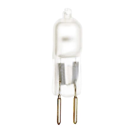 10W T3 Halogen Light Bulb - Bi Pin G4 Base - Frost Finish