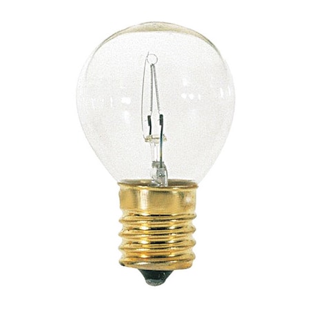 15 W S11 Incandescent - Clear - 1500 Hours - 100L - Intermediate Base - 120V