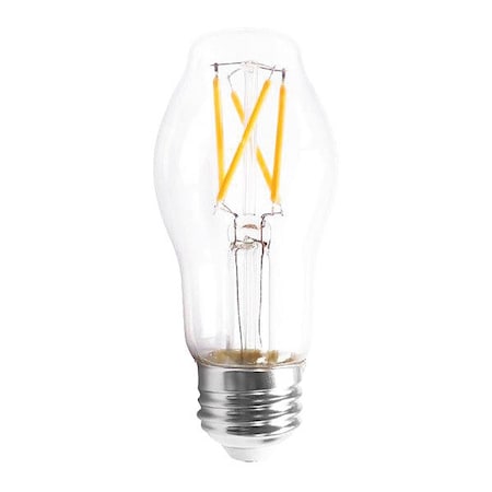 5.5W BT15 LED Light Bulb - Medium Base - Clear Finish