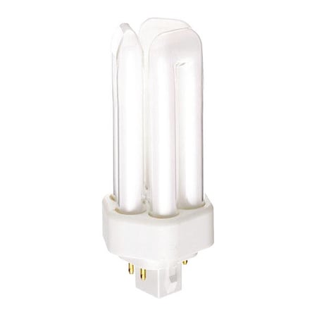 18W T4 LED Light Bulb - GX24q-2 (4-Pin) Base - White Finish