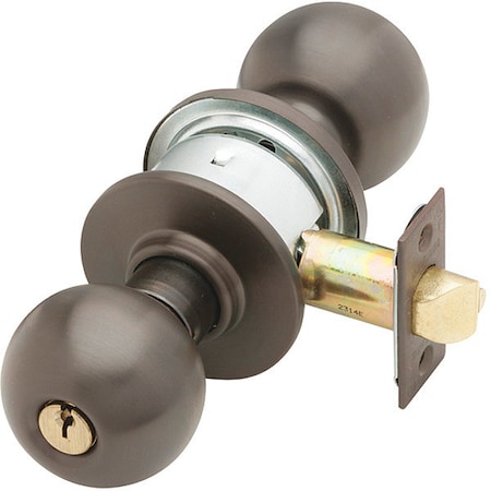 A Series Cylindrical Entrance Lock Orbit Knob US10B