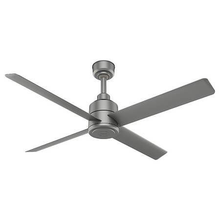 Commercial Ceiling Fan,6ft,Silver,240VAC