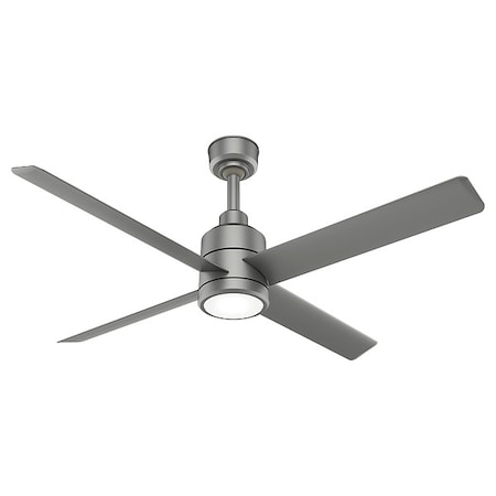 Commercial Ceiling Fan,6ft,Silver,240VAC