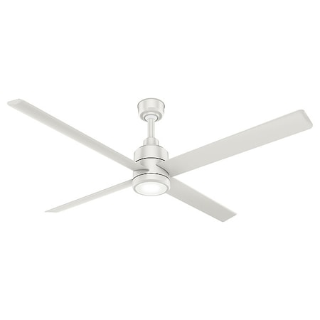 Commercial Ceiling Fan,7ft,White,240VAC