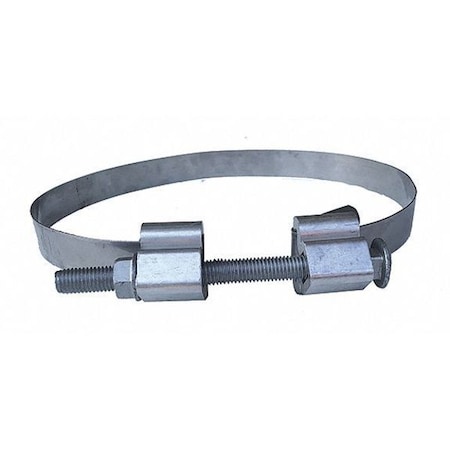 Bolt Clamp And 1.1/4X0.044X84 Stainless Steel 201 Strap, PK5