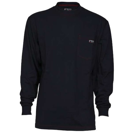 FR L Sleeve Shirt,10.6 Cal/sq Cm,N Blue