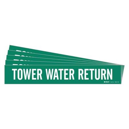 Pipe Marker,Tower Water Return,PK5