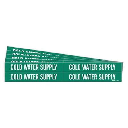 Pipe Marker,Cold Water Supply,PK5
