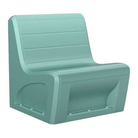 Sabre Sectional Chair W/Sand Port,Aqua