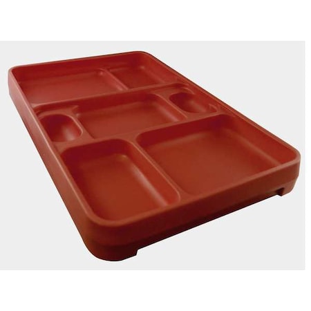 Rock Tray,14 1/4 In L,Terra Cotta,PK10