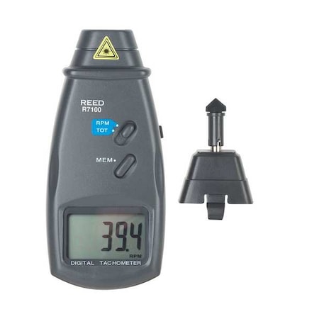 Combination Contact / Laser Photo Tachometer With NIST Calibration Certificate