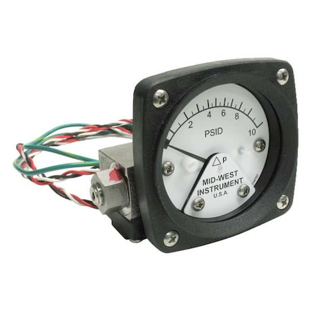 Differential Pressure Gauge And Switch