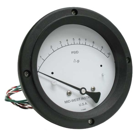 Differential Pressure Gauge And Switch