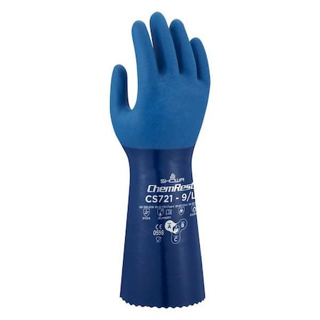 Glove,Chemical Resistat,Seamless Knit,PR