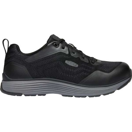 Size 13 Men's Athletic Shoe Aluminum Safety Shoes, Steel Grey/Black