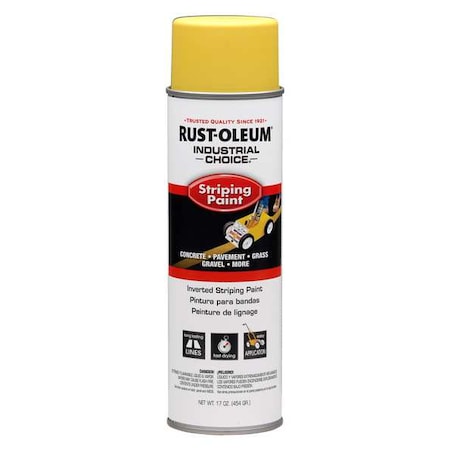 Striping Paint,20 Oz,Yellow