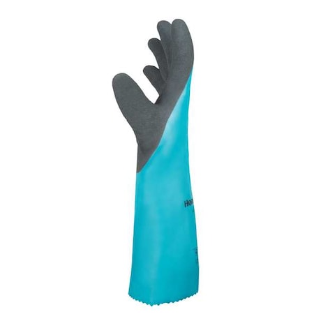 Chemical Resistant Glove,Green,XL,PR