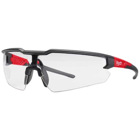 Safety Glasses - Clear Anti-Scratch Lenses (Polybag), Clear Polycarbonate Lens