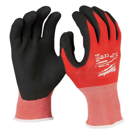 Cut 1 Dipped Gloves - XXL