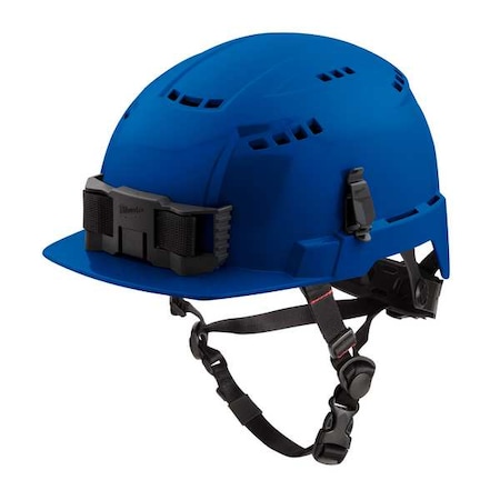 Front Brim Blue Front Brim Vented Safety Helmet - Type 2, Class C, Type 2, Class C