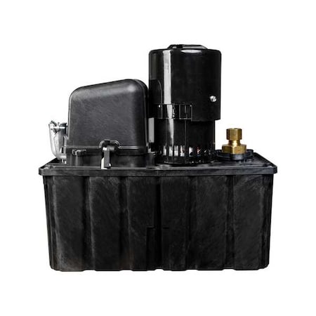 Condensate Pump,1 Gal,1/3 Hp,115V AC