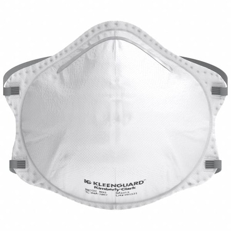 Particulate Respirator,N95,White,PK20