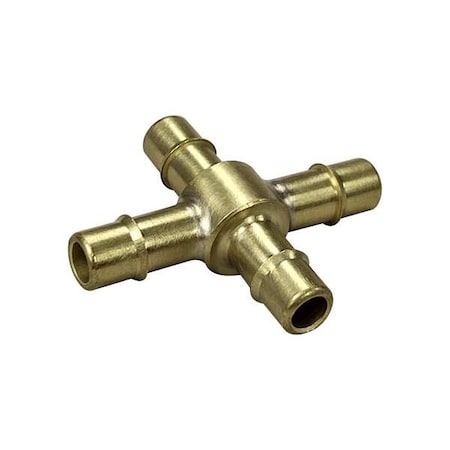 Mini Barb Fitting,1-1/8,Brass